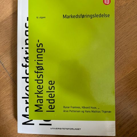 Markedsføringsledelse -