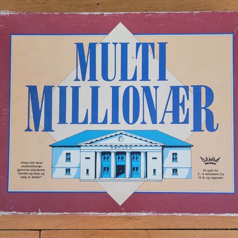 Multi Millionær - 1989 utgaven