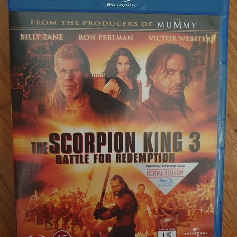 The SCORPION KING 3 Battle for redemption