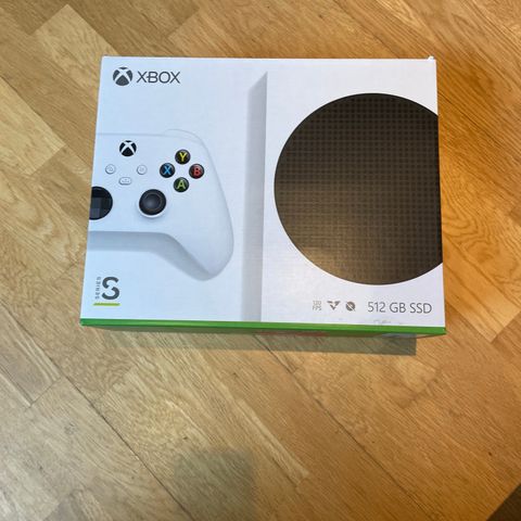 Åpnet og prøvd xbox series s