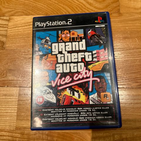 Grand Theft Auto Vice City til Playstation 2