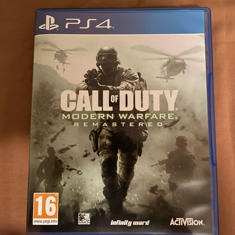 Ps4 Call of Duty Modern warfare Remastered