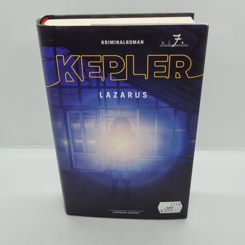 1.opplag. Lazarus - Kepler