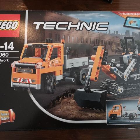 2 stk Lego technic 42060 uåpnet