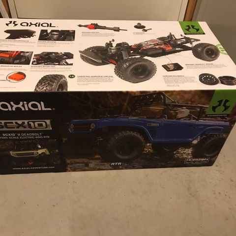 Axial SCX10 II Deadbolt 4WD RTR Blå