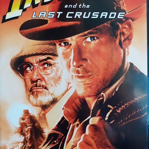 Indiana Jones and the Last Crusade, norsk tekst, slimcover