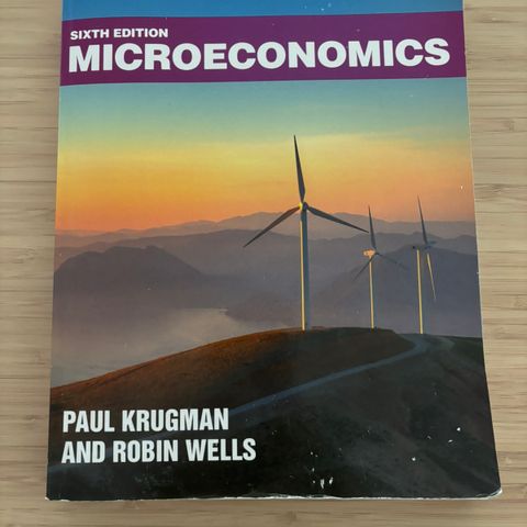 Microeconomics Paul Krugman and Robin Wells