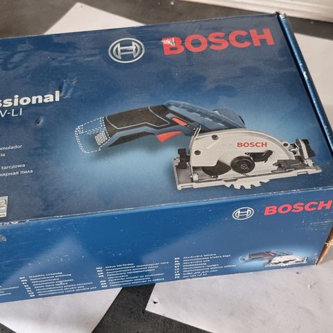 Bosch sag batteridrevet.