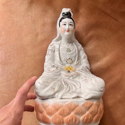 Stor Buddha figur (32cm)