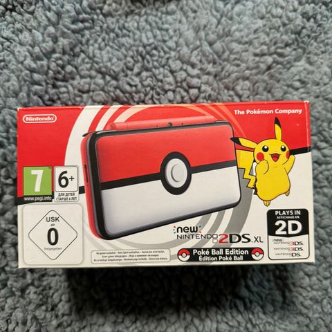 New Nintendo 2DS XL Poke Ball Edition (uåpnet)