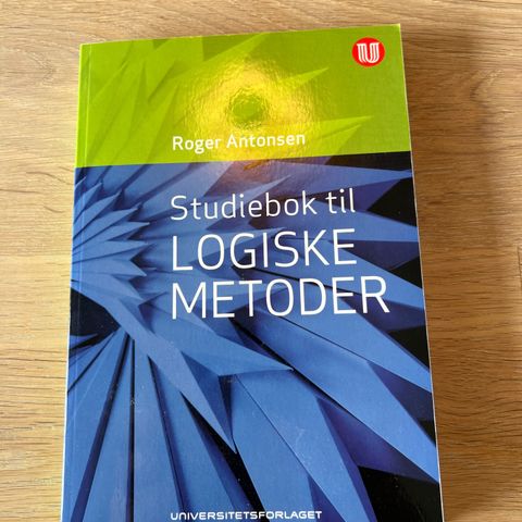 Studiebok til logiske metoder