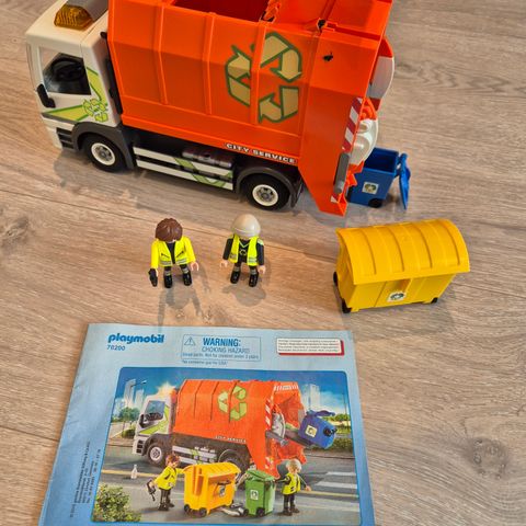 Playmobil søppelbil