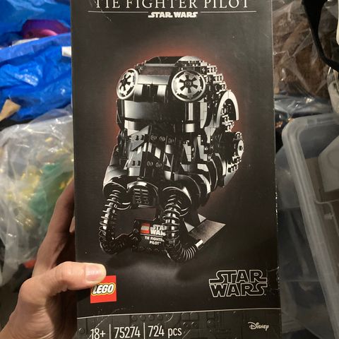 Lego 75274 TIE Fighter Pilot hjelm