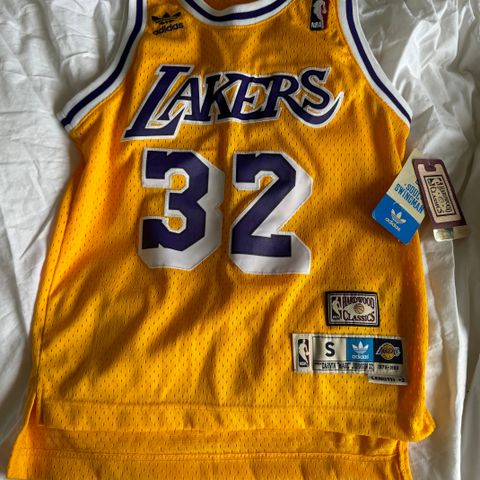 Los Angeles Lakers Johnson Jersey Basketball Uniform Sport str S