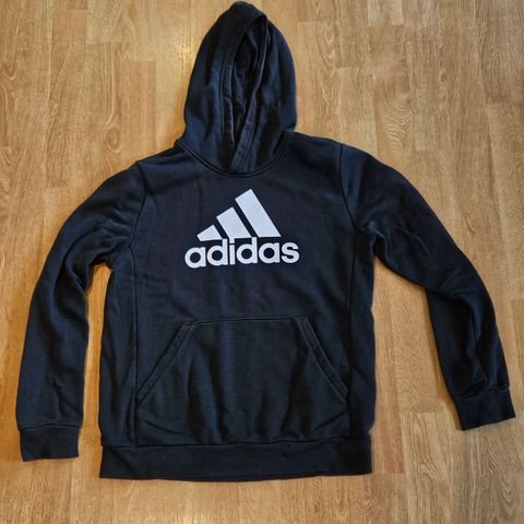 Adidas hettegenser str 13-14 år