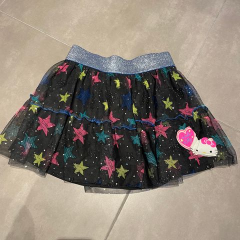 Hello Kitty tutu skjørt med stjernemønster i str 10 år til salgs