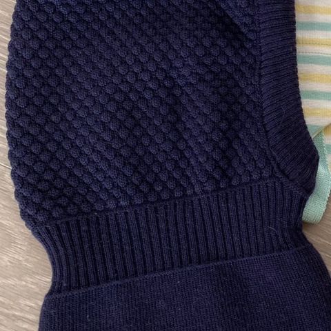 NY! MP Denmark balaclava i ull/bomull vindstopper navy