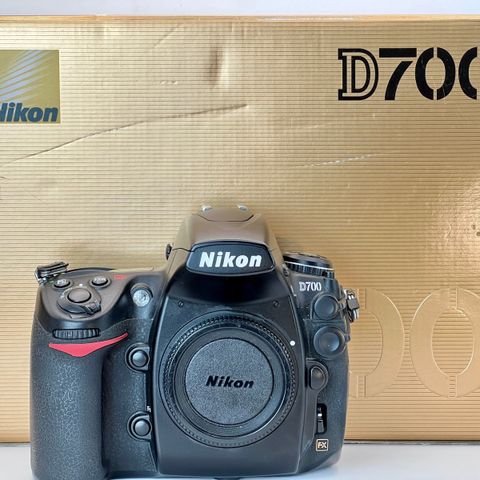 Nikon D700 m. utstyr