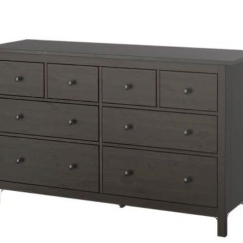 Ikea Hemnes kommode brunsvart