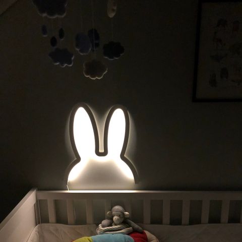 Miffy ears lampe, størrelse m