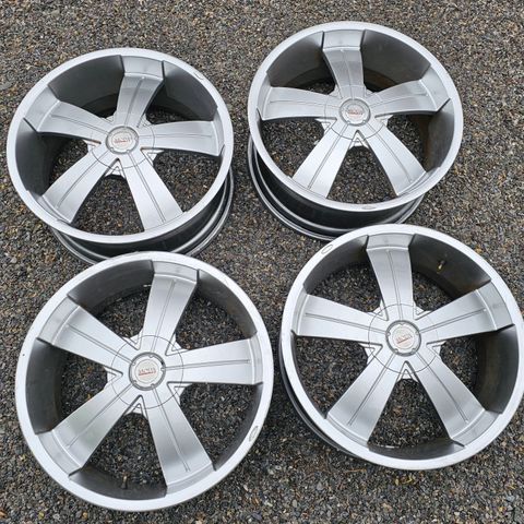 5x120 Italiensk felger selges 4stk. R20 Passer VW, Land Rover, BMW osv.