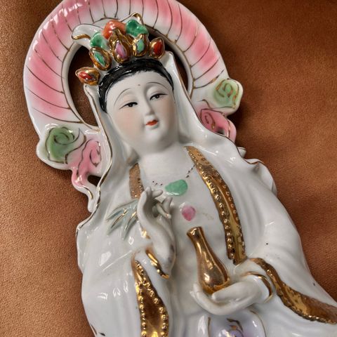 Stor Buddha figur (37cm)