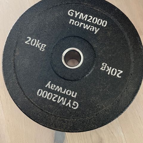 Gym 2000 20 kg bumperplates