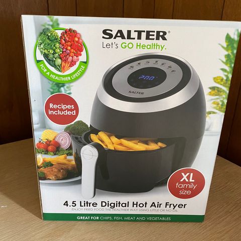 Helt ny SALTER Airfryer XL