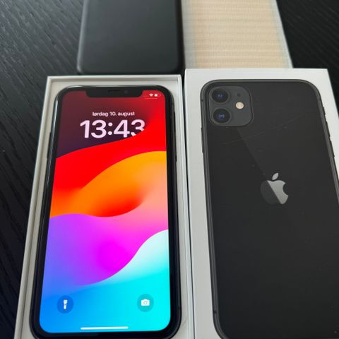 Iphone 11 64 Gb Svart og Gul