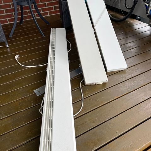 Varmeovner fra Nobø selges. 1500 w , 1250 w og 1000w.