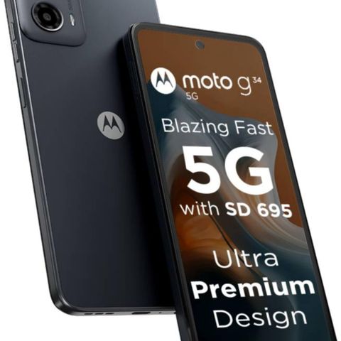 Helt ny Motorola G34.  128gb. 5G