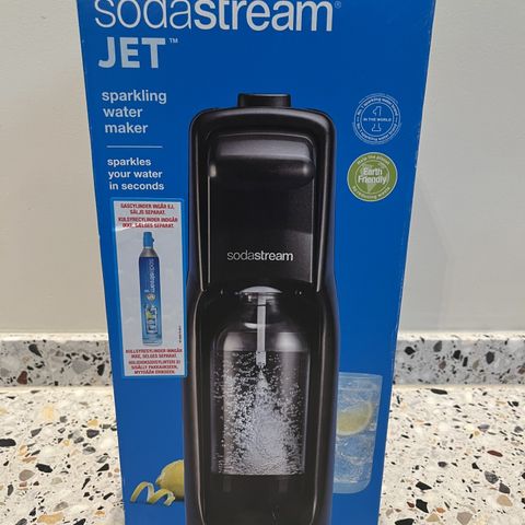 NY - Sodastream Jet kullsyremaskin selges rimelig