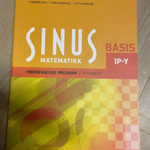 Sinus basis matematikk 1 P-Y