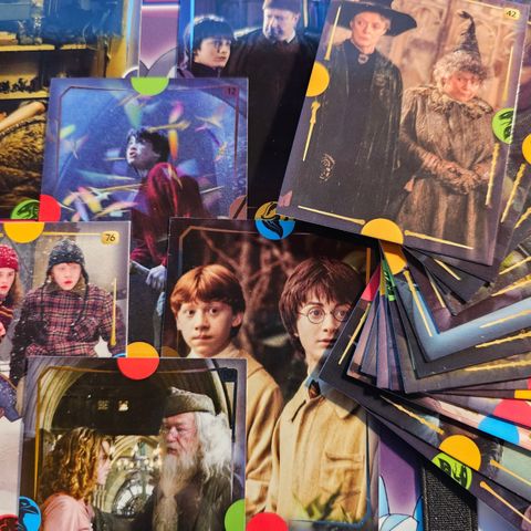 Harry Potter contact trading cards