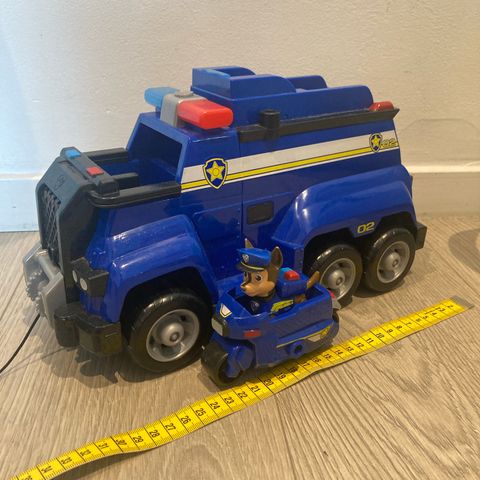 Stor Paw Patrol Chase bil