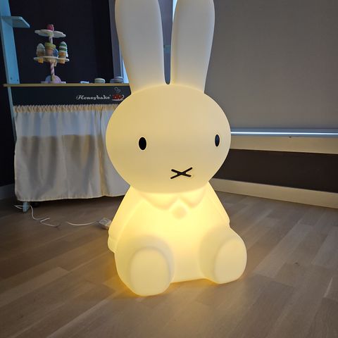 Miffy Xl barneromslampe 80cm - Mr Maria