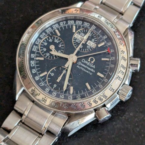 Omega Speedmaster Reduced 3523.80 med eske + dokumenter