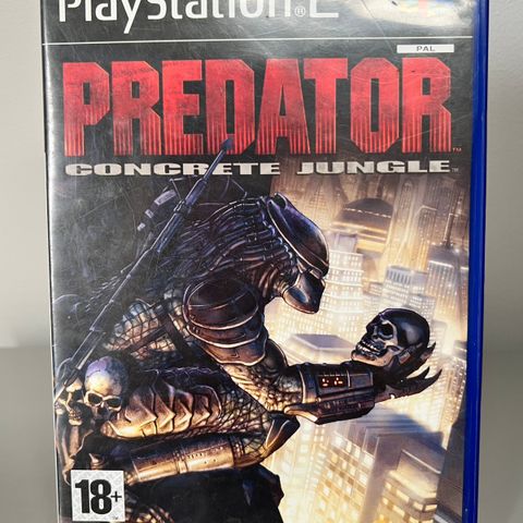 PlayStation 2 spill: Predator Concrete Jungle