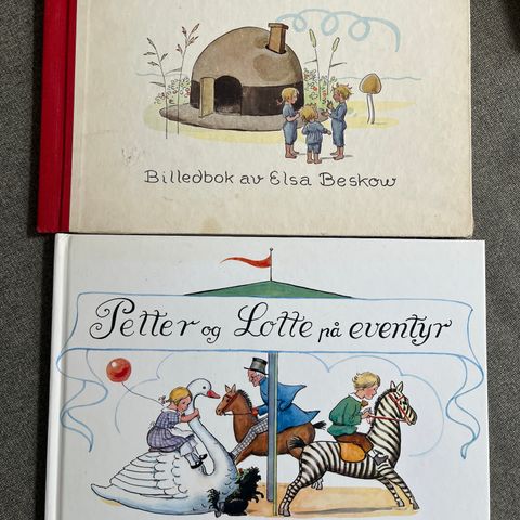 Eldre og nyere bøker av Elsa Beskow