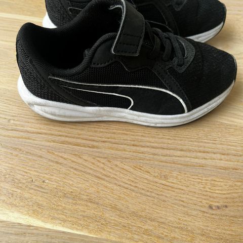 Puma twitch runner joggesko barn 31 Svart