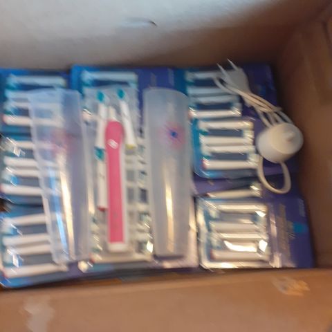 Oral B With new 139 pieces of extra sealed toothbrush heads.