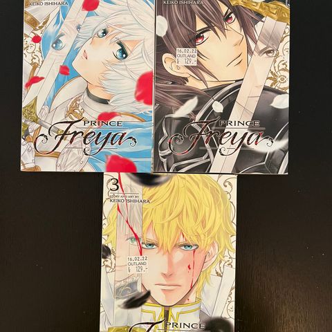 Manga - Prince Freia - vol 1-2-3