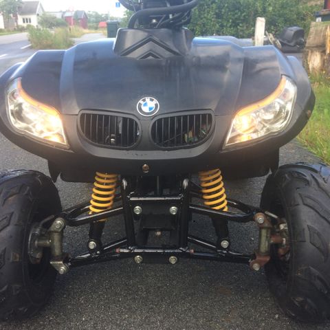 BMW 125cc 4hjuler til salgs.