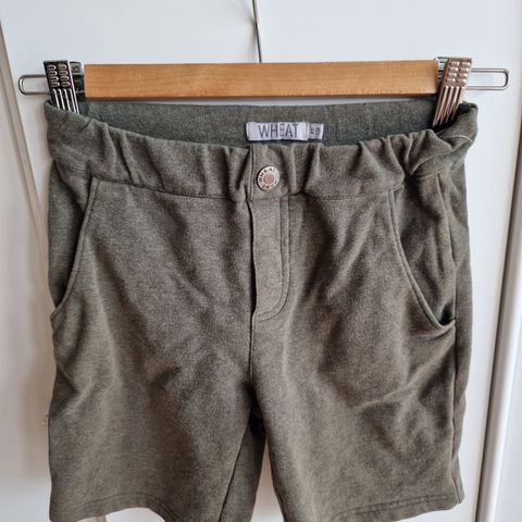 Bomullsshorts fra Wheat str 128 (8år)