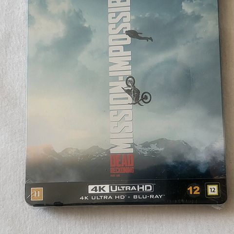 Mission Impossible 7 limited steelbook edition 4 K UHD