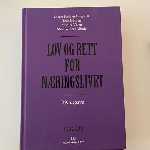 Lov og rett for næringslivet