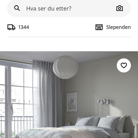 Brimnes seng fra IKEA med madrass 160x200