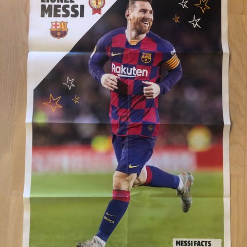 Fotballplakat Messi / de Bruyne