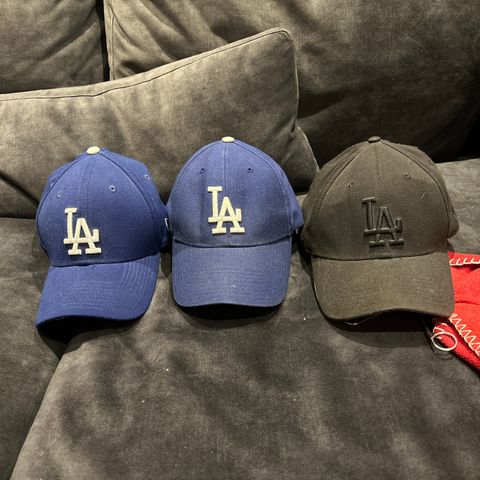 3 stk LA Dodgers capser