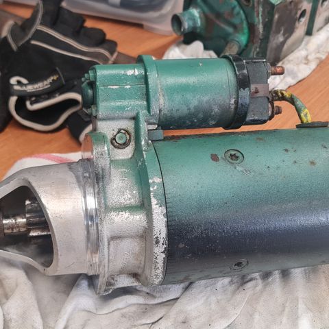 Startmotor fra Volvo Penta tmd30a